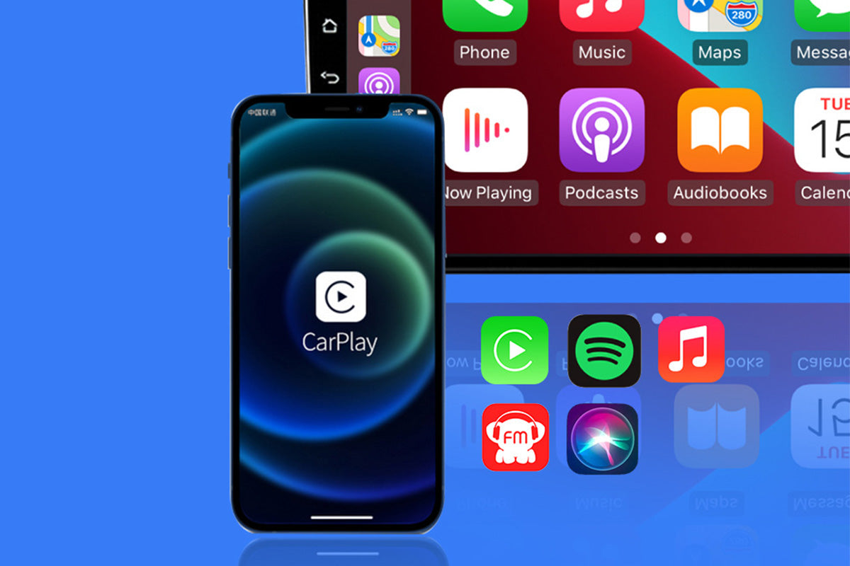 2 in 1 Carplay Android Auto Wireless Adapter Auto Connect USB Dongle For Wired Carplay Android