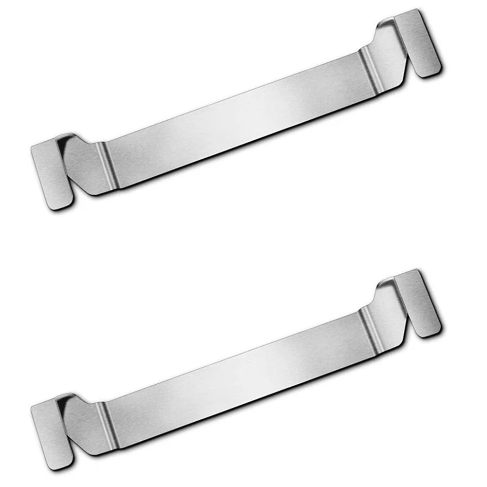 2Pcs 15cm Griddle Spatula Holdes Stainless Steel Grill Barbecue Tool Rack Griddle Accessories