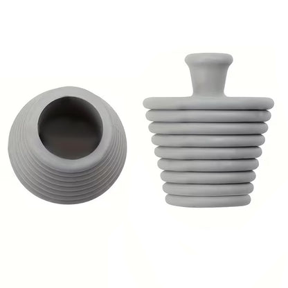 2Pcs Bathtub Drain Stoppers Silicone Shower Drain Cover for Tub and Shower Drain