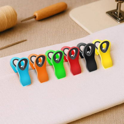 10Pcs Chip Clips Magnetic Bag Clip for Food Storage Clothes Pins Garden
