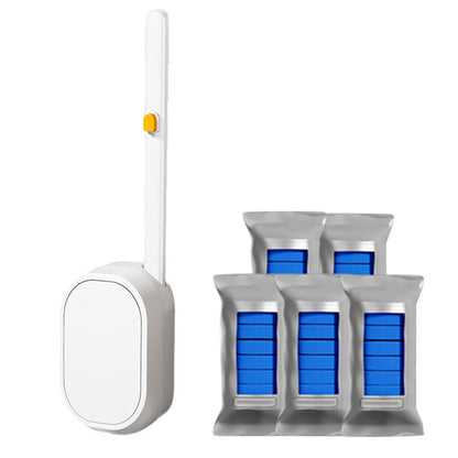 Toilet Bowl Brush with 30 Toilet Wand Refills