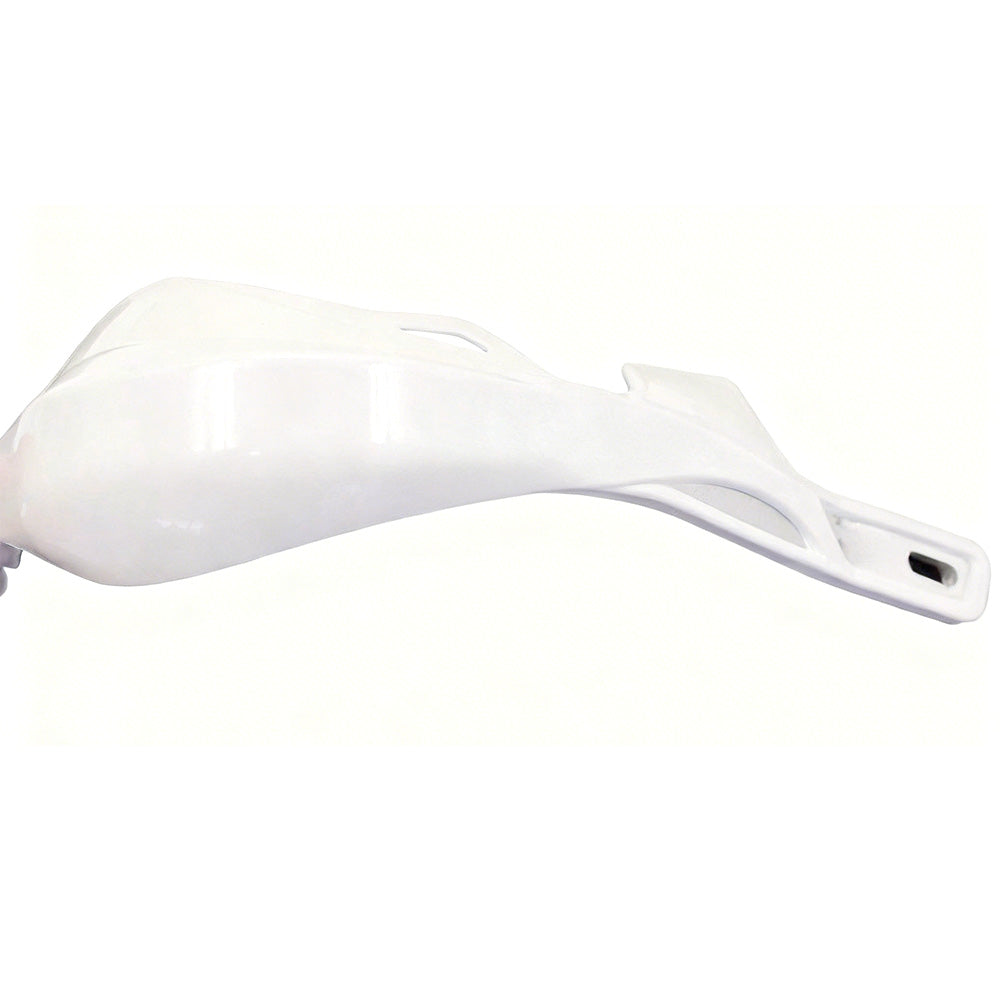 Universal Motorcycle Handguards Crash Protection Hand Guards for Bikes White