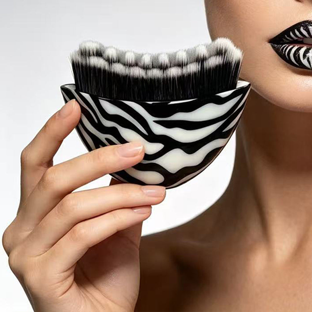 2Pcs Lymphatic Contour Face Brush for Facial Massage