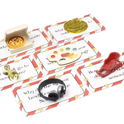 24 Days Christmas Countdown Elf Magic Kit Xmas Elf Activities Props Blind Box
