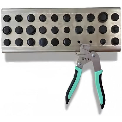 Car Clip Pliers and Disassembly Tools Automotive Snap Pliers Clip Remover Tool-Green