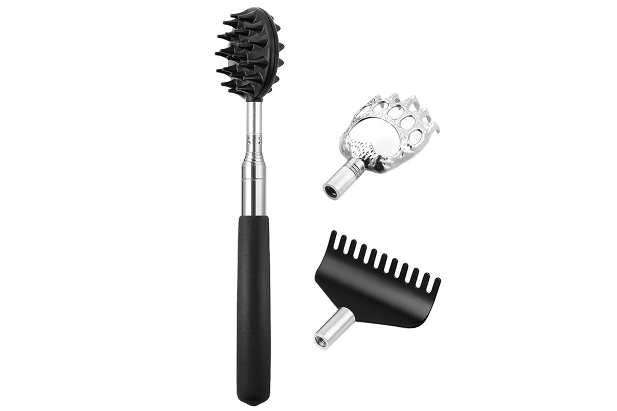Extendable Back Scratcher Metal Claw Telescoping Backscratcher Massager