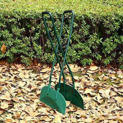 Stainless Steel Wide Leaf Grabber Rake for Garden Lawn