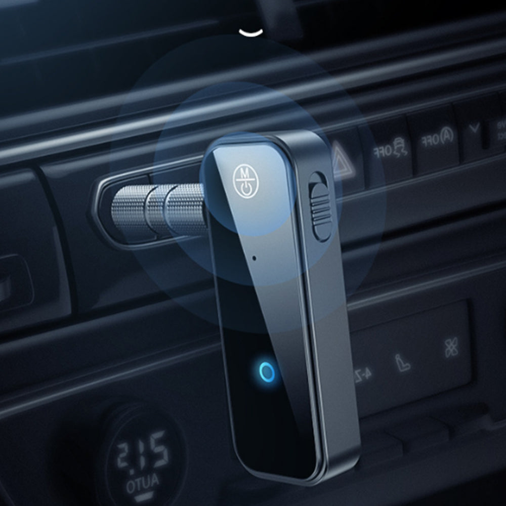 2-in-1 Bluetooth 5.0 Transmitter Receiver for Car Wireless 3.5mm Jack Aux Stereo Adapter
