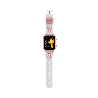 4G Smart Watch For Kids Water-resistant Video Call Positioning Alarm HD Touchscreen Smartwatch-White