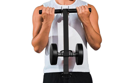 Forearm Strengthener and Wrist Roller Nylon Webbing for Forearm Strength Training