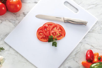 37x27.5cm Reversible Plastic Cutting Board Kitchen Chopping Board for Chopping Slicing