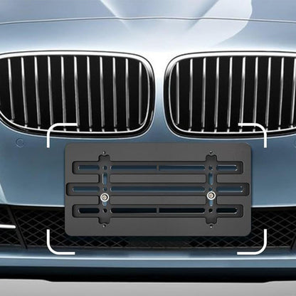 Universal License Plate Bracket Holder Front License Plate Mounting Kit for Cars and Trucks