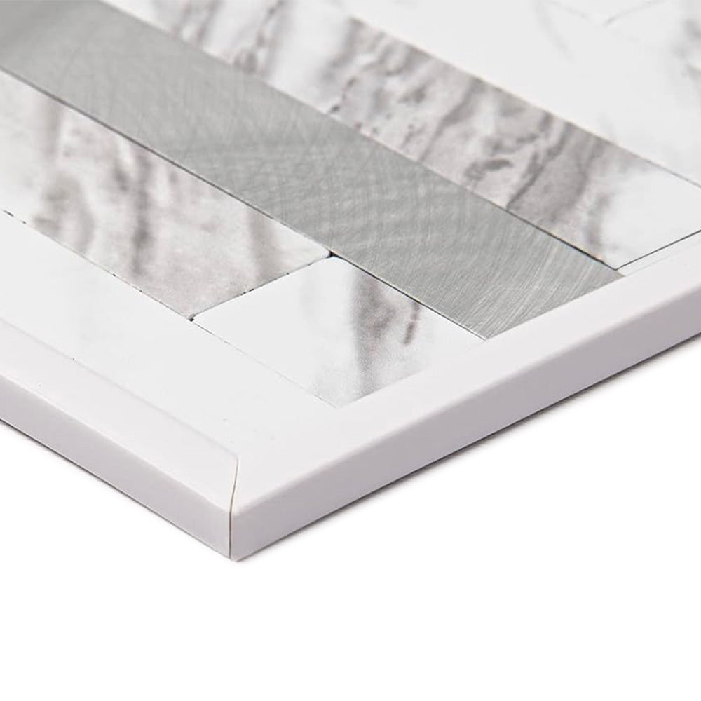 3m Flexible PVC Self Adhesive Cover Strip for 90 Degree Wall Corners- White