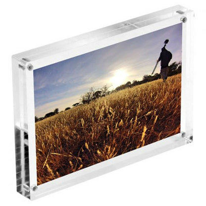 Acrylic Photo Frame Double Sided Clear Picture Frame L