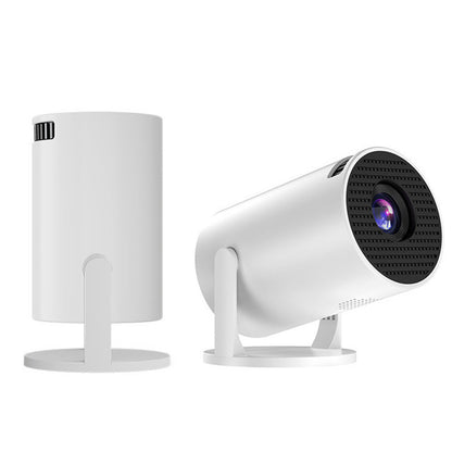 Mini Portable Projector with WiFi Screen Mirroring and Adjustable 240 Degree Projection