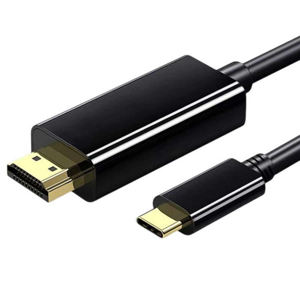 Type-C to HDMI Cable 4K 60Hz USB-C to HDMI Adapter for Phone Laptop to TV Monitor