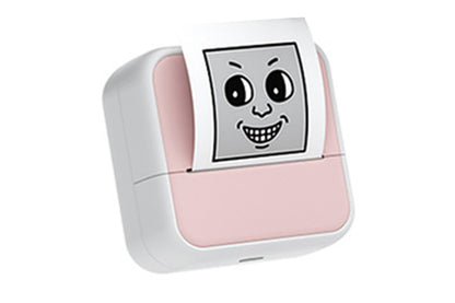Mini Sticker Printer Portable Bluetooth Thermal Printer for Photo Notes-Pink