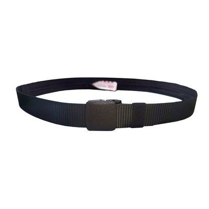 Security Money Belt Security Waist Wallet Travel Hidden Money Pouch Black