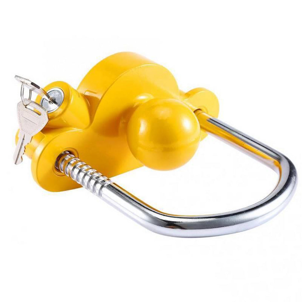 Adjustable Trailer Coupler Lock for 4.76cm 5.08cm and 5.87cm Hitches