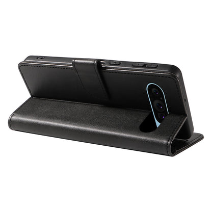 Wallet Case for Pixel 10 and 10 Pro Holder Snap-Lock Flip Cover-Black