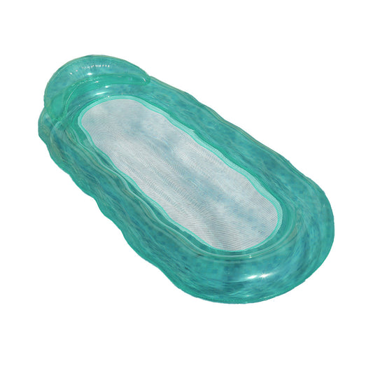 Inflatable Pool Mat Floating Pool Lounge Raft Water Bed Green