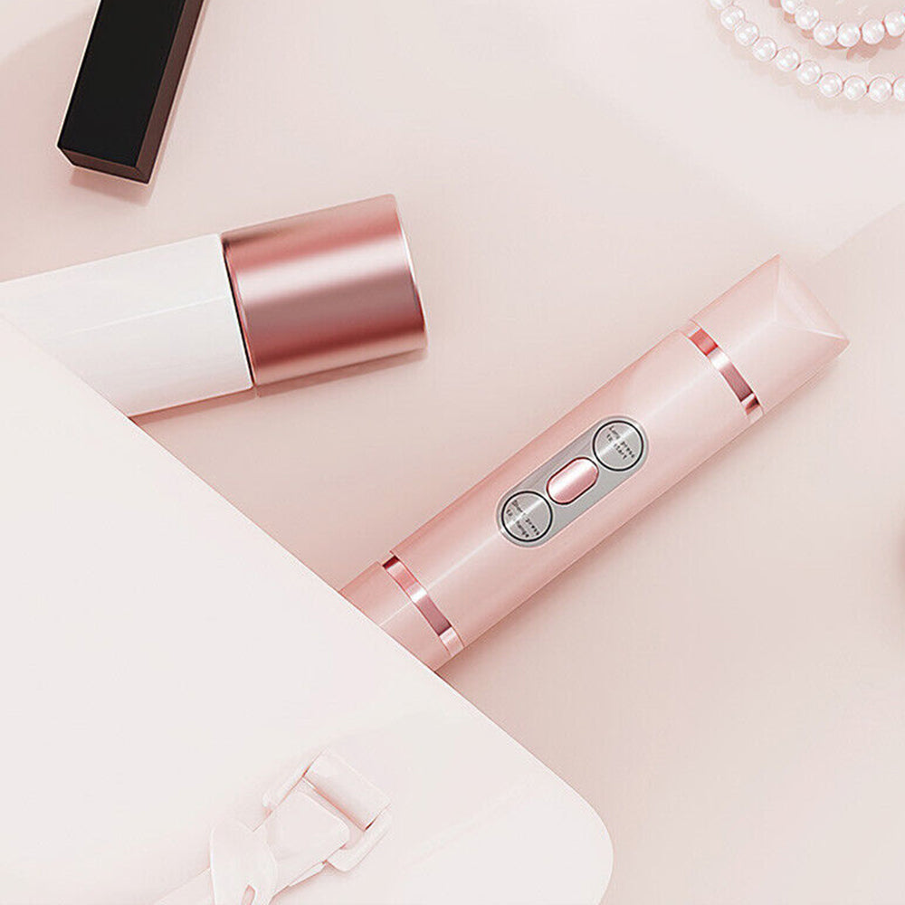 Double-Head Hair Trimmer 2-in-1 Lady Shaver - Pink
