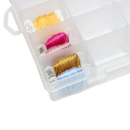 Embroidery Thread Organiser Set with 1 Winder and 100 Bobbins