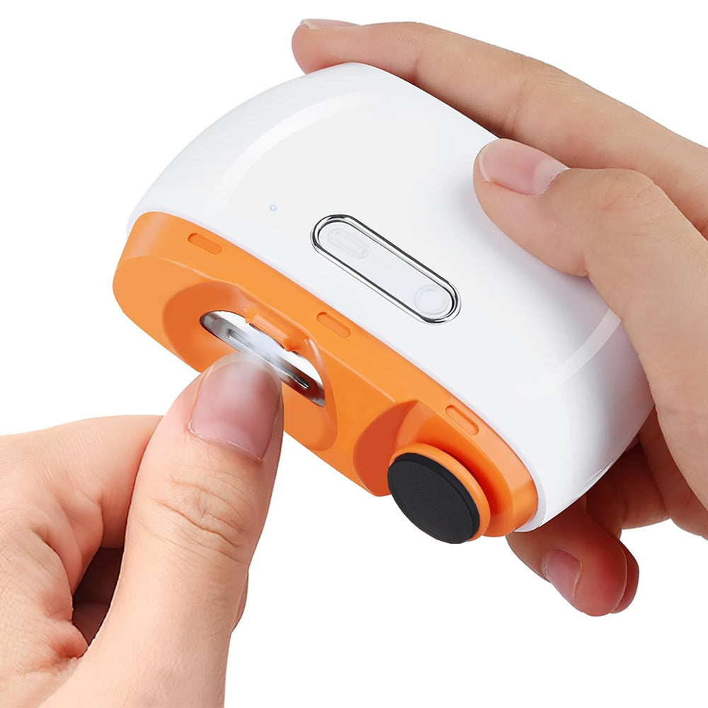 Electric Nail Trimmer with LED Light