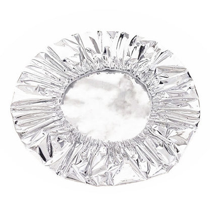 200Pcs Reusable Elastic Aluminum Foil Food Covers