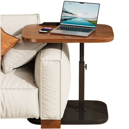 Adjustable Folding Laptop Tray Table Sofa Side Lazy Table Stand Snack Table