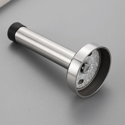 4 Pack Stainless Steel Door Stop-Silver