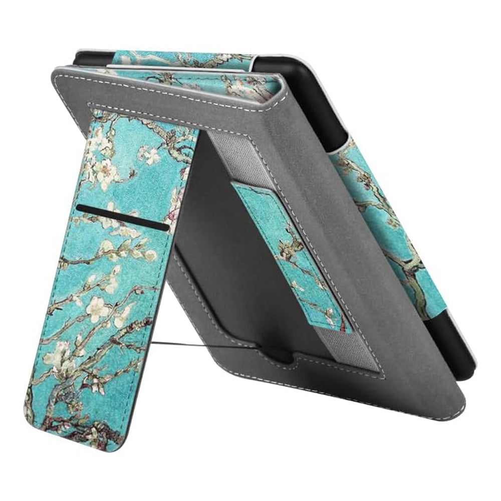 Case for Kindle Paperwhite 6 with Hand Strap Stand 7 Inch-Green