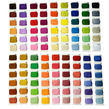 108 Color Friendship Bracelet String Kit Embroidery Floss Set