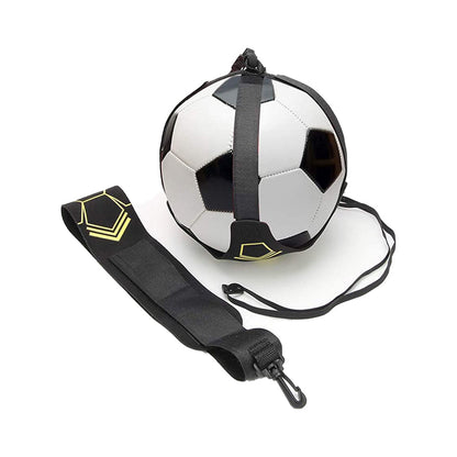 Football Kick Trainer Soccer Training Aids Hands Free Throw Sole Practice Equipment
