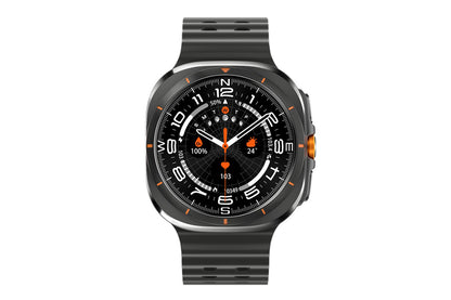 Smart Watch 1.43-Inch Fitness Watch with Heart Rate Sleep Monitor Blood Oxygen Sedentary Reminder OTA SOS Activity Tracker-Black
