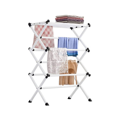 3-Tier Clothes Drying Rack Folding Multi-Functional  Laundry Hanger Stand