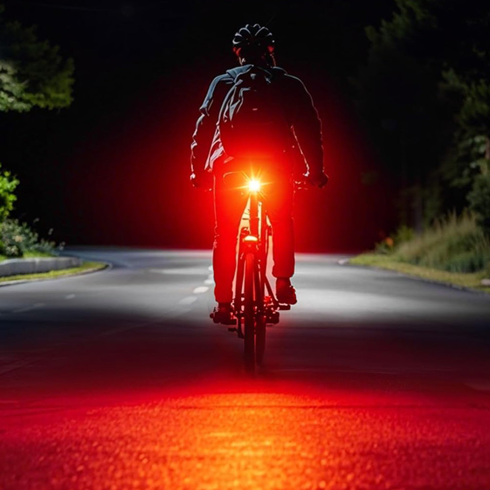 Smart Brake Sensing Bike Tail Light ââ‚?USB Rechargeable Safety Lamp