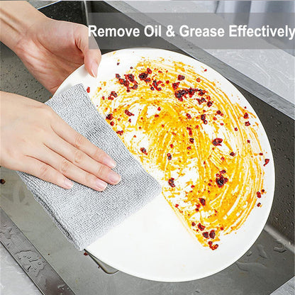 Microfiber Cleaning Cloth with Box Reusable Microfiber Towel for Home Car Cleaning