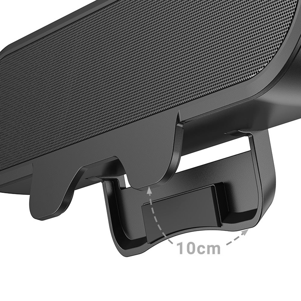 USB Clip-On Speaker 10W High Power Portable Soundbar for Laptop PC