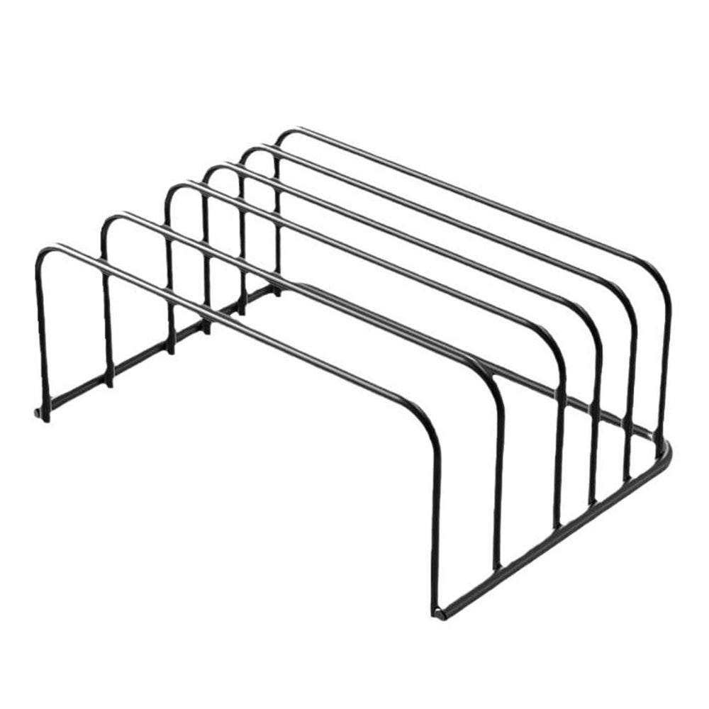 2Pcs Cutting Board Organizer Cutting Board Holder Rack for Kitchen Cabinet Countertop