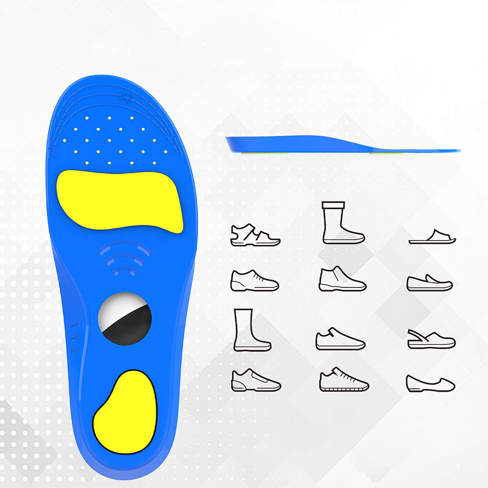 Shockproof CuttableInsole with Hidden Pocket for AirTag
