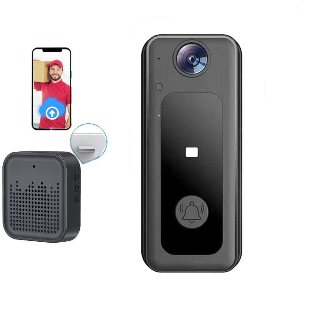 Bluetooth Wireless Video Doorbell Camera with Intercom and Night Vision
