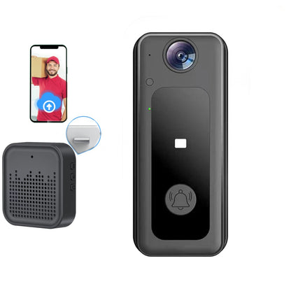 Bluetooth Wireless Video Doorbell Camera with Intercom and Night Vision