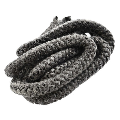 2mm Fire Stove Heater Door Rope Seal Gasket Fibreglass Fireplace Sealing Rope