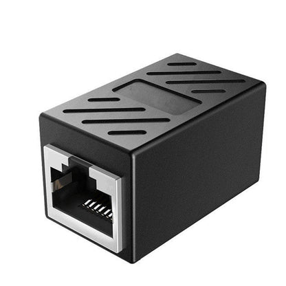 5Pcs RJ45 Coupler Ethernet Cable Extender Connector for PC Router