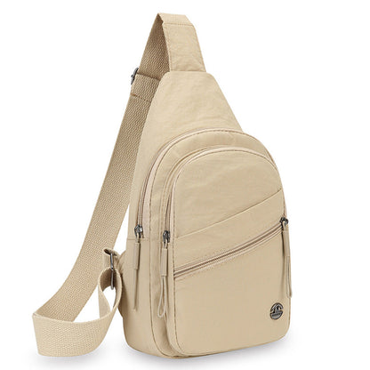 Anti Theft Sling Bag Crossbody Bag for Women Khaki
