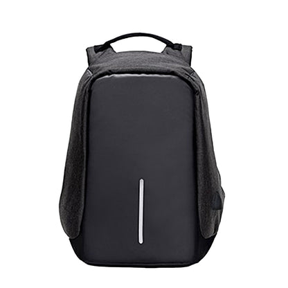 Anti-Theft Backpack School Travel Laptop Bag with USB Charging Port Black