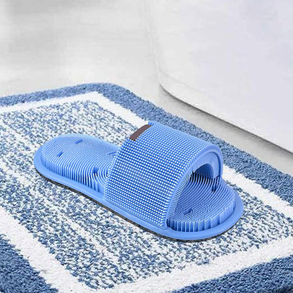Exfoliating Shower Feet Foot Scrubber Massager Cleaner Washer Wash Slipper Brush