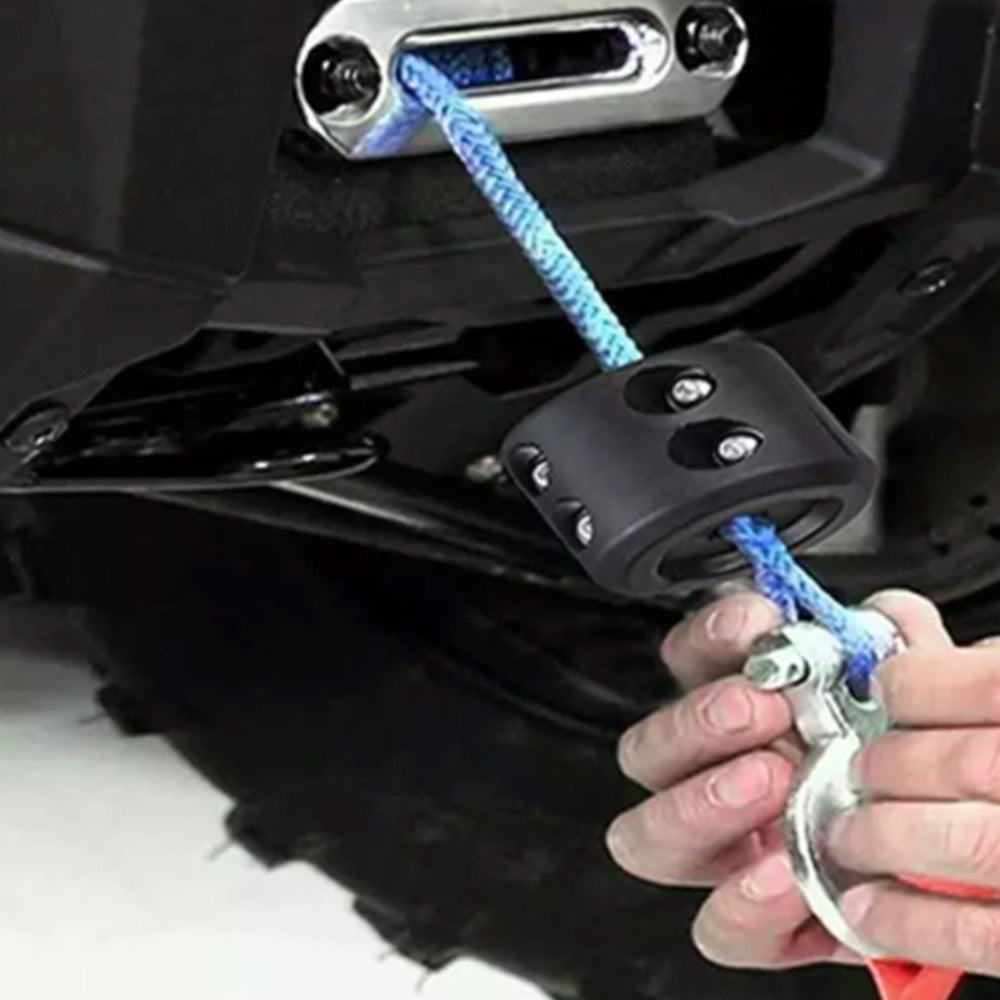 Winch Cable Stopper Rubber Line Stop Hook Saver with Allen Wrench
