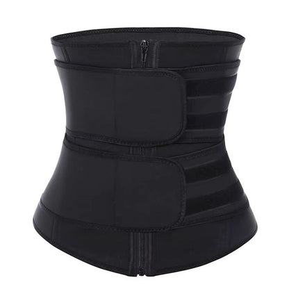 Sweat Waist Trainer for Women ¨C Sauna Sweat Belt Slim Body Shaper Corset Black